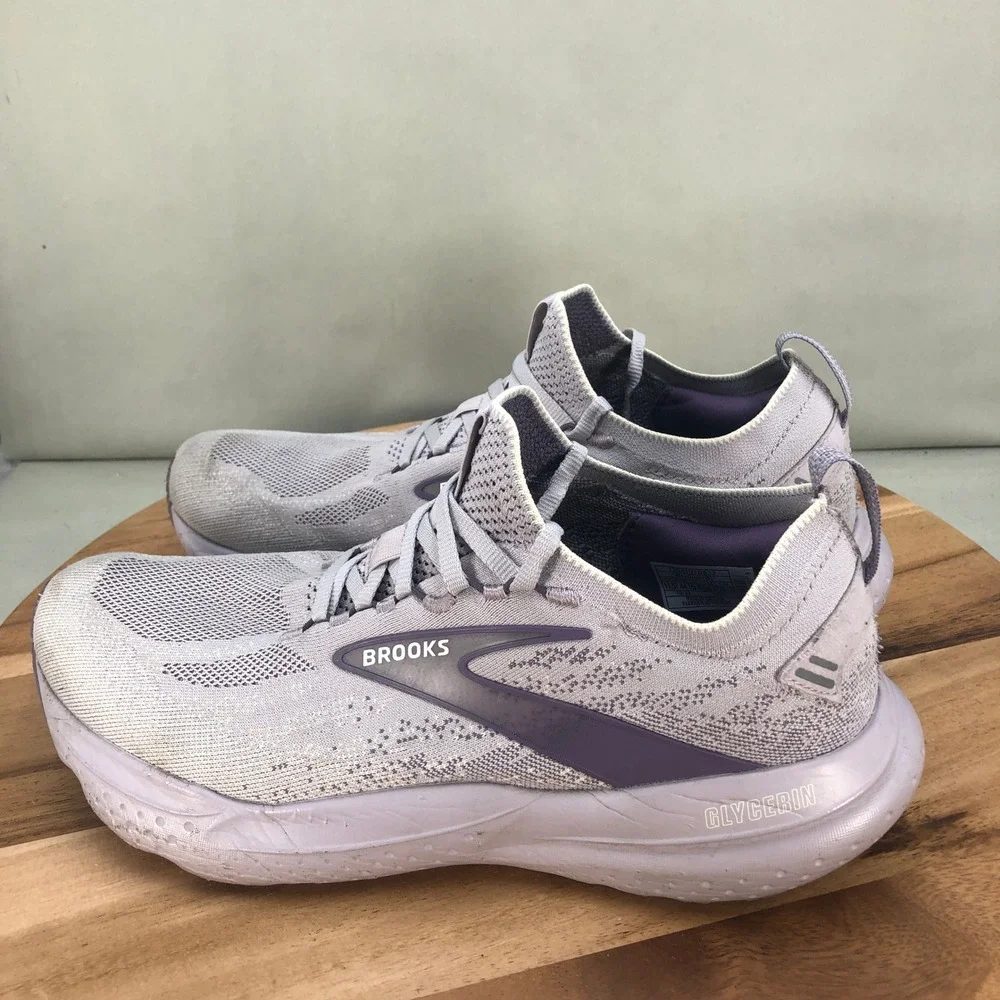 Brooks Glycerin StealthFit 21 Womens Running Shoes Lavender Purple Size 11.5 B